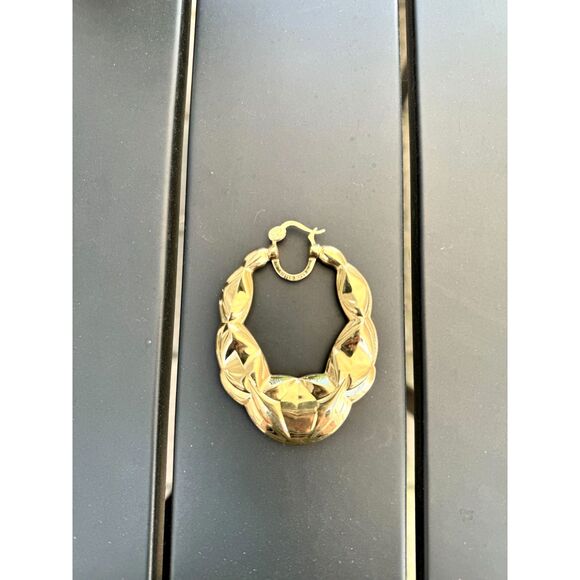 NWOT Sister Love Mee's Dawg's Single Hoop Earring Size 60mm Diameter ONLY 1 Hoop - Picture 3 of 6